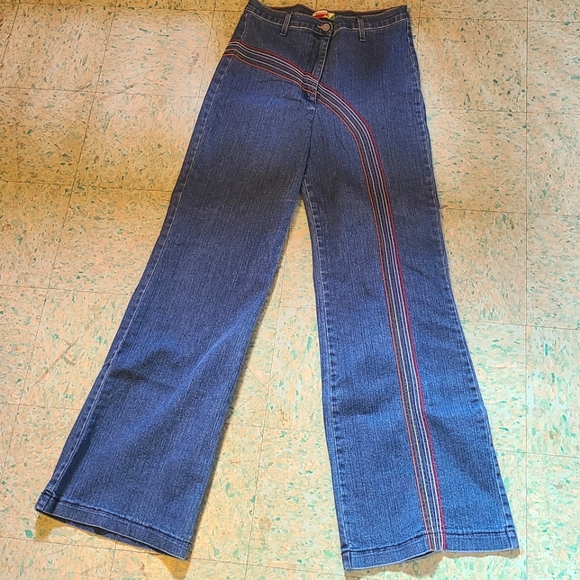 Modcloth Denim - Modcloth Gen 1 "Rainbow With Me" jeans size 31 (mint condition!)